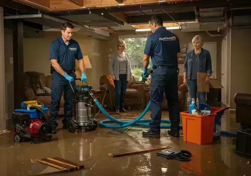 Basement Water Extraction and Removal Techniques process in East Windsor, CT